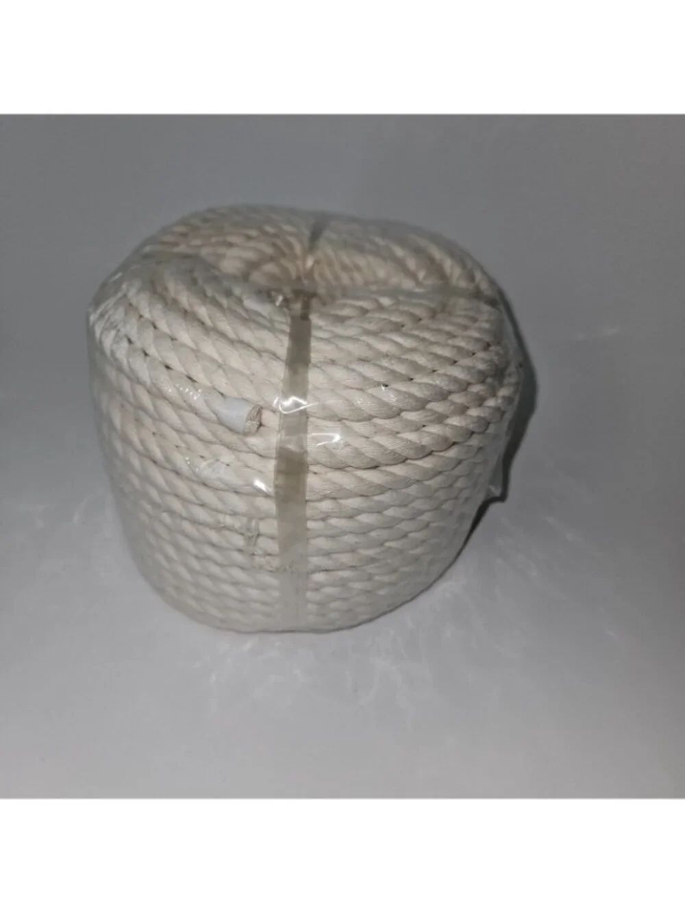 NOS Natural Cord 100% Cotton 3 Ply 100 ft 8mm Thick Hobby Lobby 2016